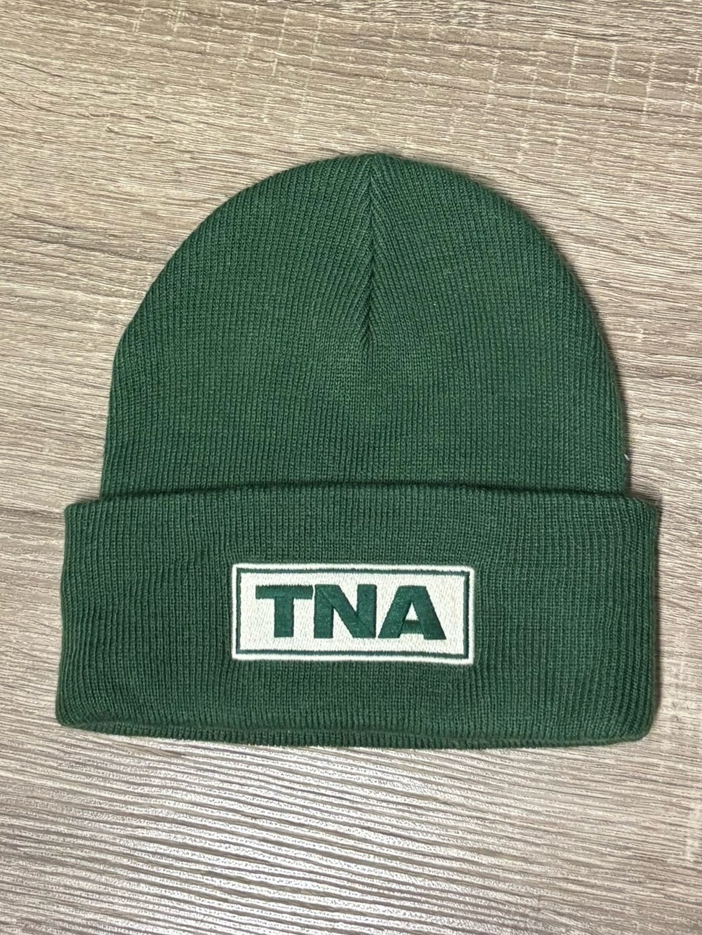 Dark green Aritzia beanie